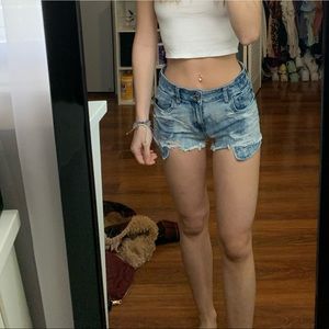 american eagle festival short shorts